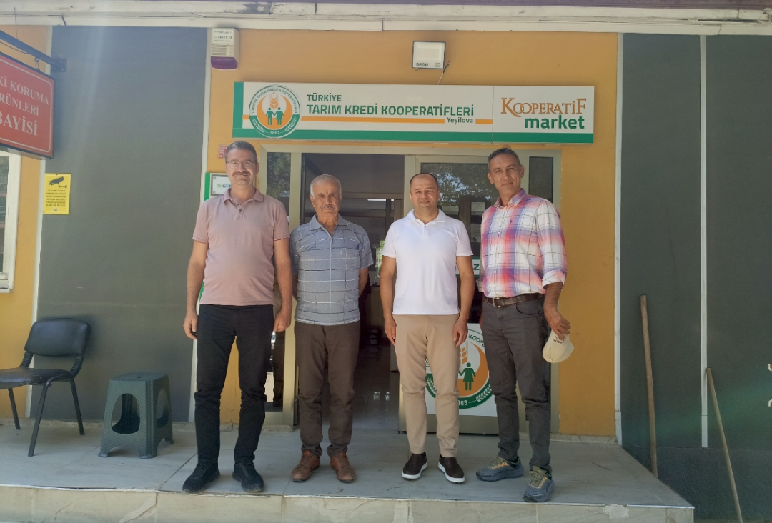 Yeşilova Tarım Kredi Kooperatifi’ne Anlamlı Ziyaret