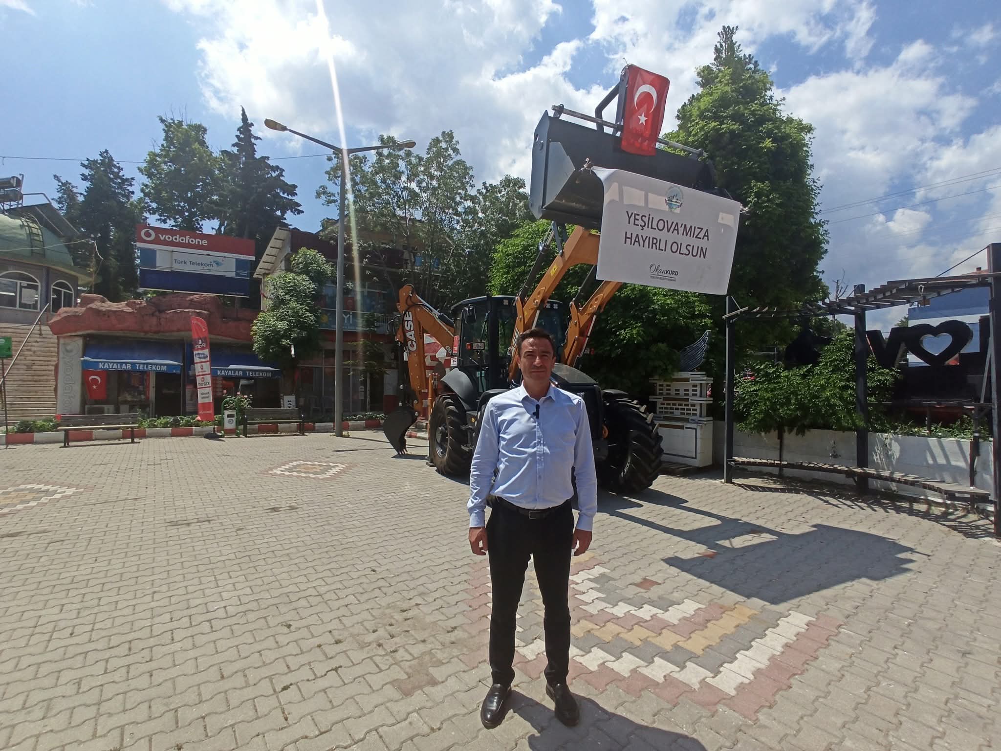 İlçeye Yeni İş Makinesi Kazandırıldı
